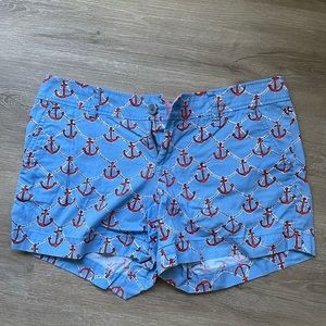 Lilly Pulitzer anchor shorts size 10